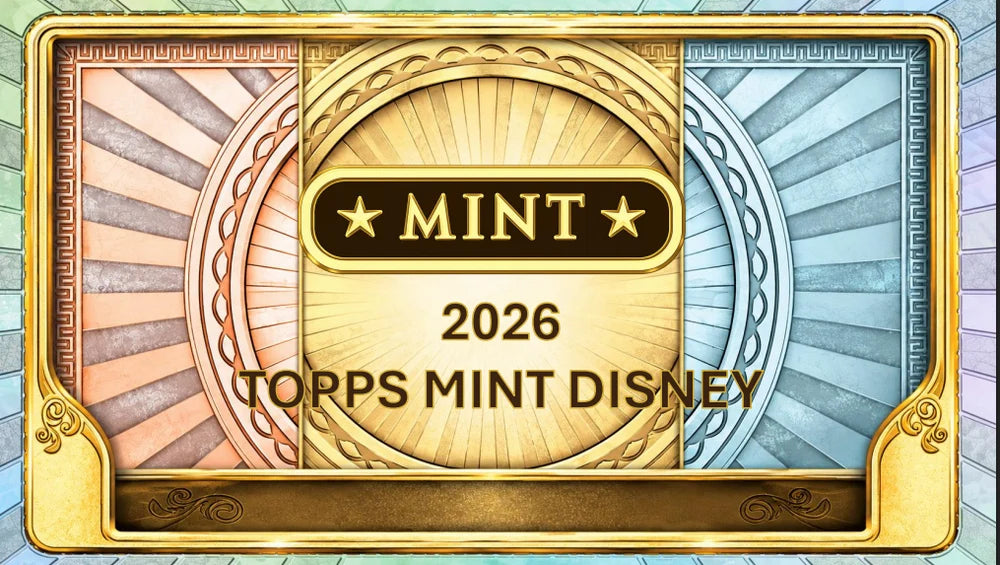 Pre Order 2026 Topps Disney Mint Hobby Box
