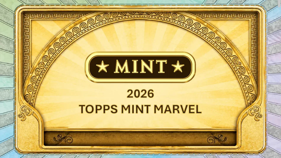 Pre-Order 2026 Topps Marvel Mint Hobby Box