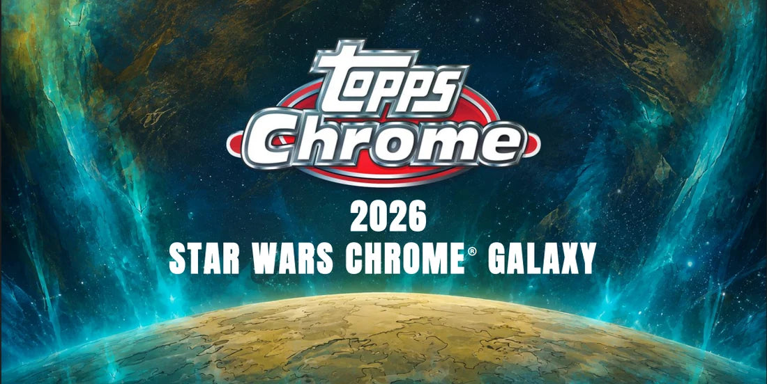 Pre-Order 2026 Topps Chrome Star Wars Galaxy Hobby Box