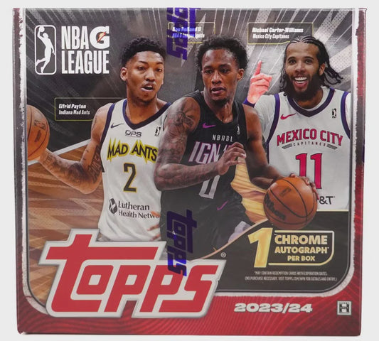 2023-24 TOPPS G-LEAGUE BASKETBALL HOBBY BOX