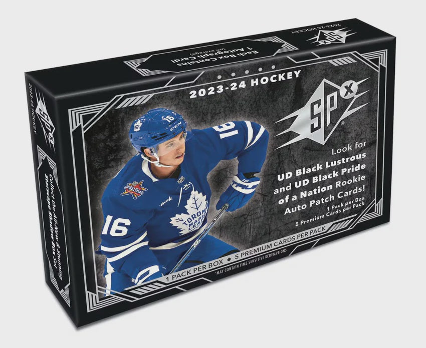 2023-24 Upper Deck Spx Hockey Hobby Box