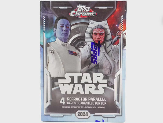 2024 Topps Disney Star Wars Chrome Value Blaster Box