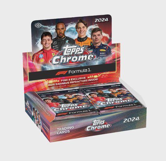 2024 Topps Chrome Formula 1 Racing Qualifying Lap Box