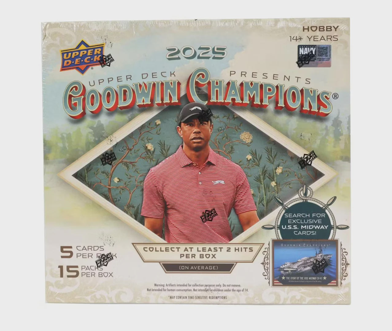 2025 Upper Deck Goodwin Champions Hobby Box – Multi-Sport Trading Cards