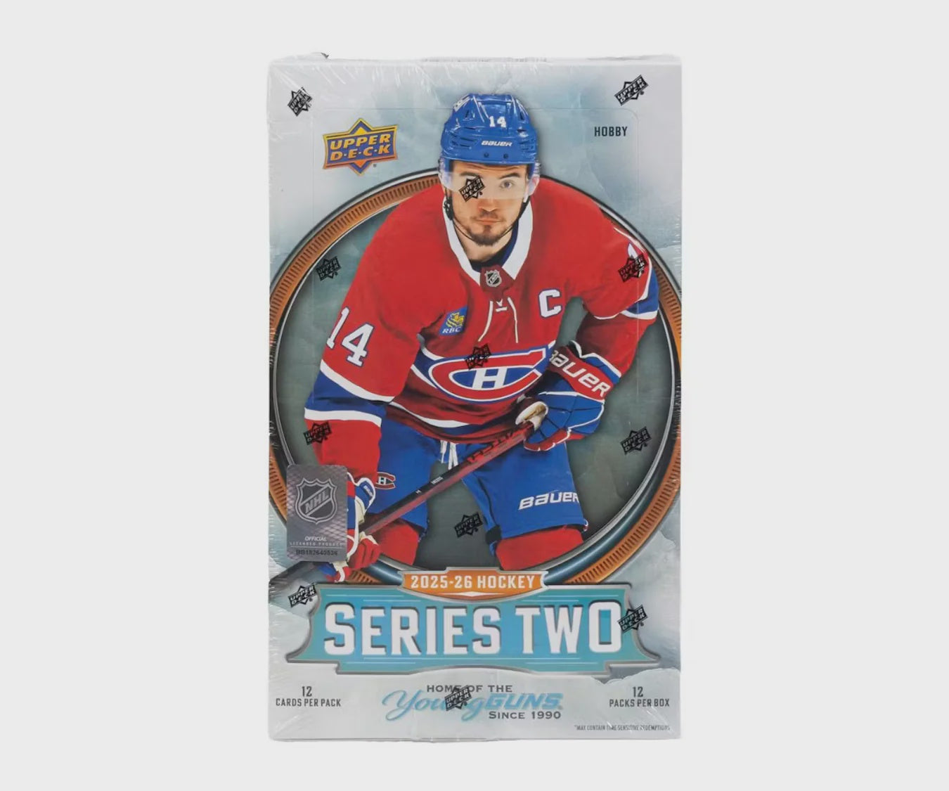 2025-26 Upper Deck Series 2 Hockey Hobby Box Young Guns cards