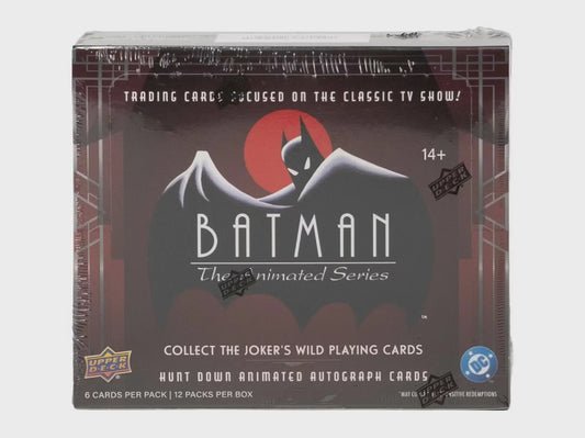 2025 Upper Deck Batman The Animated Series Hobby Box Sealed