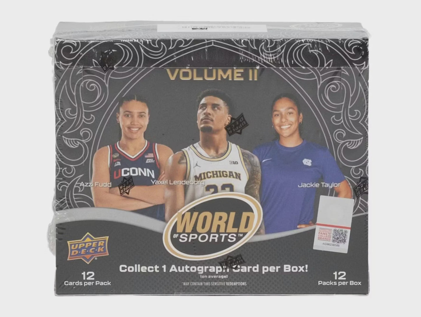 2025 Upper Deck World of Sports Volume 2 Hobby Box sealed