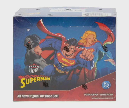 2025 Upper Deck Fleer Ultra Superman Hobby Box sealed product