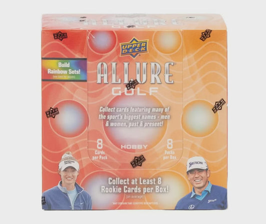 2026 Upper Deck Allure Golf Hobby Box sealed product