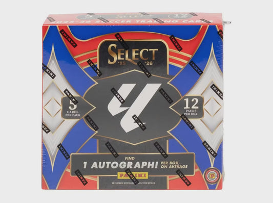 2025-26 Panini Select La Liga Soccer Hobby Box sealed