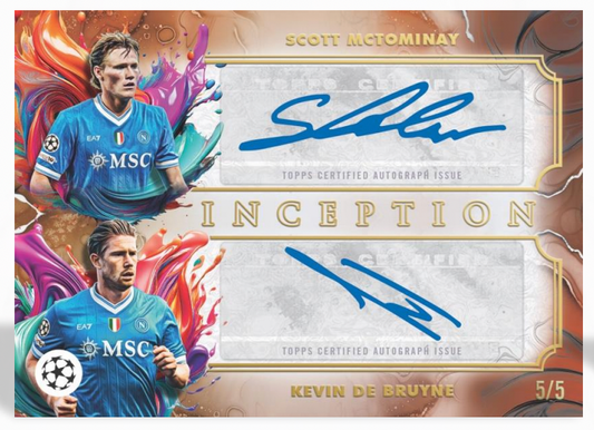 PREORDER: 2025/26 Topps Inception UEFA Club Competitions Hobby Box (July 30)