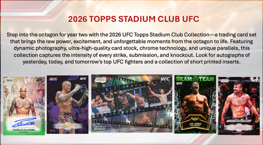 2026 Topps Stadium Club UFC Value Box