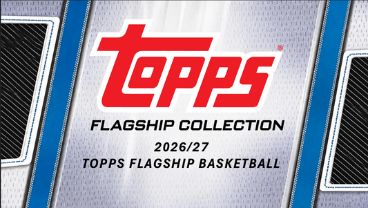 Front of PRE ORDER 2026-27 Topps Flagship Basketball Hobby Box – 20 Packs