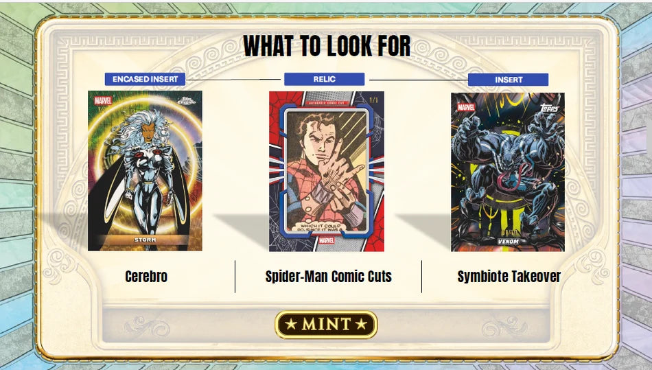 Pre-Order 2026 Topps Marvel Mint Hobby Box
