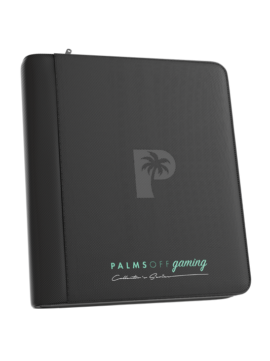 Palms Off Collector's Series Top Loader Zip Binder - 4 Pocket