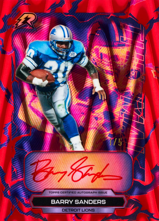 2025 Topps Resurgence Football Mega Box