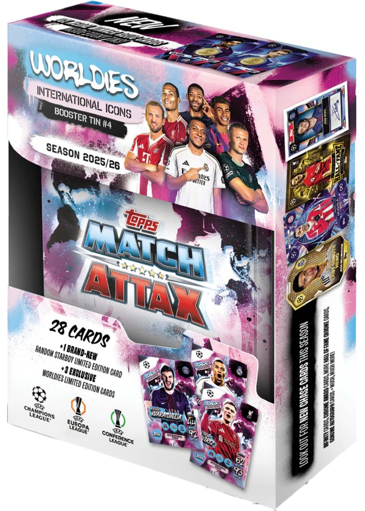 UEFA MA Champions League 2025/2026 Edition Worldies Mini Tin