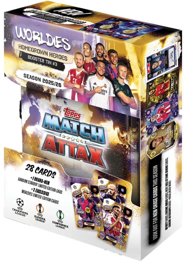 UEFA MA Champions League 2025/2026 Edition Worldies Mini Tin