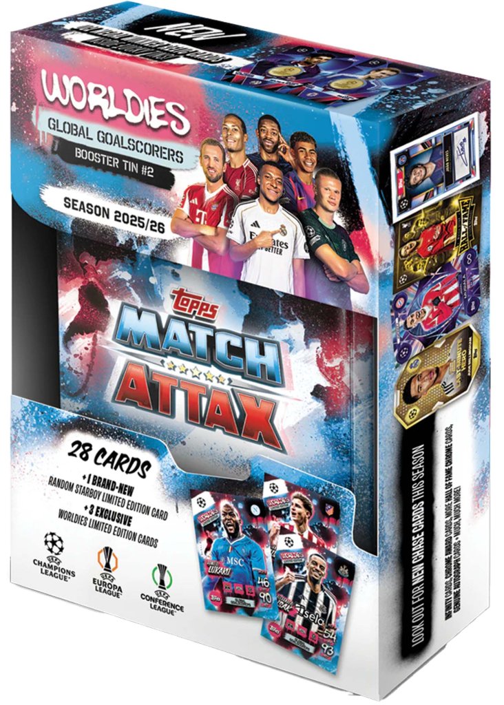 UEFA MA Champions League 2025/2026 Edition Worldies Mini Tin