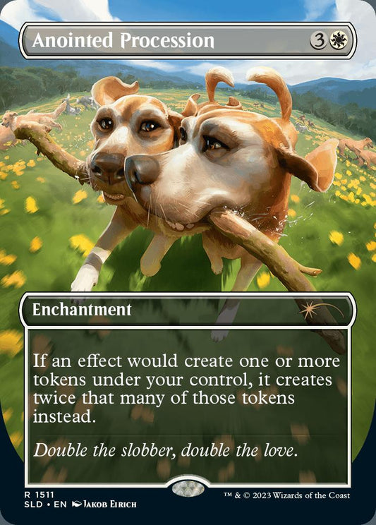 Anointed Procession Foil Secret Lair 1511 Moderately Played MTG