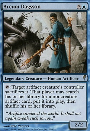 Arcum Dagsson Foil Coldsnap CSP Lightly Played Magic the Gathering card