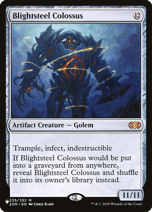 Mystery Booster/The List: Blightsteel Colossus (Double Masters)