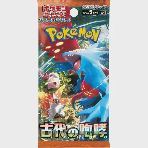 Ancient Roar SV4K Booster Pack - Japanese Pokémon TCG
