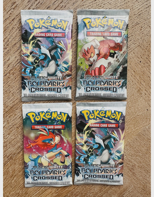 Pokemon Boundaries Crossed booster pack Black and White sealed assorted artwork