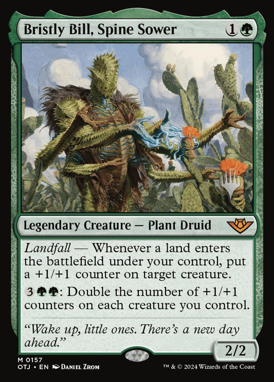 MTG Bristly Bill, Spine Sower Promo Pack Variant