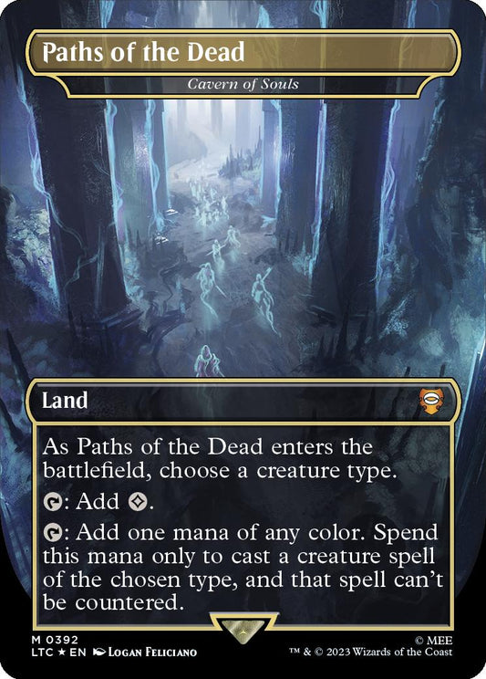 Cavern of Souls 0392 – Surge Foil – Paths of the Dead – LOTR MTG Card