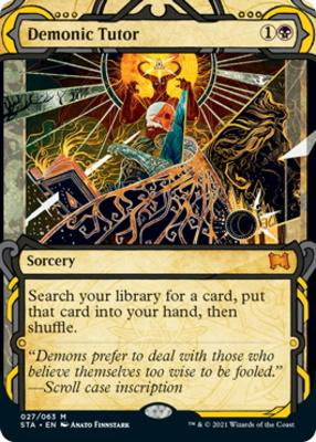 Demonic Tutor Mystical Archive Strixhaven Magic: The Gathering