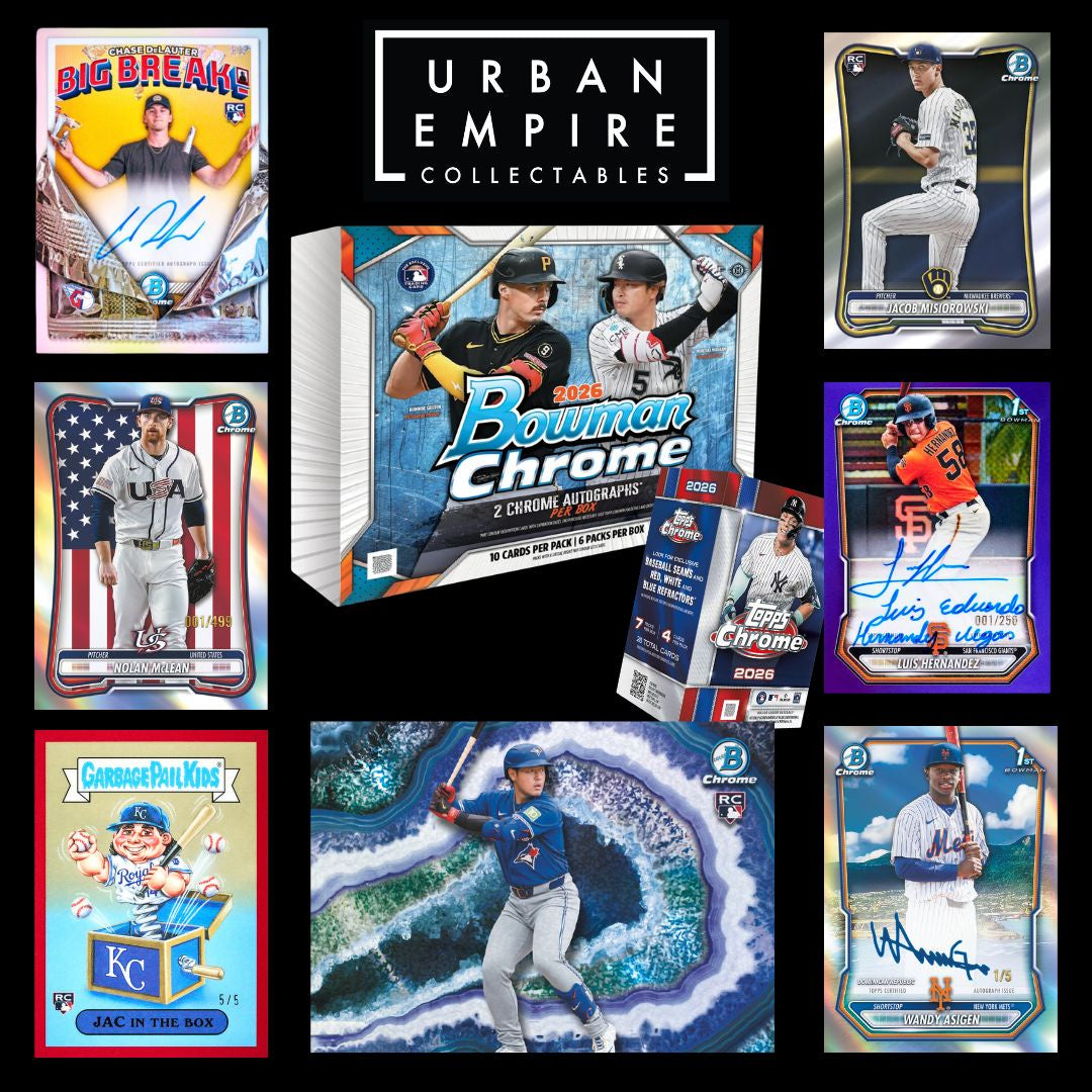 Break 796 – 2026 Bowman Chrome Baseball Hobby PYT + Topps Chrome Value Box Giveaway