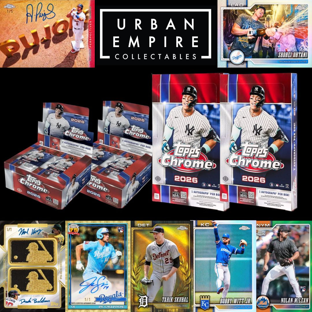Break 766 - 2026 MLB Chrome Double JUMBO + Double HOBBY