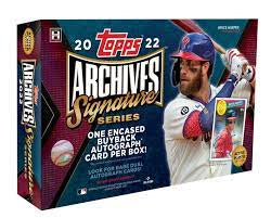 2022 Topps Archives Baseball Signature Series