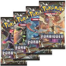Pokemon Sun & Moon Forbidden Light Booster Pack Artwork Variant Sealed Pack