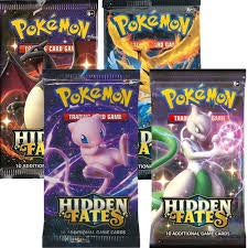 Pokemon Sun & Moon Hidden Fates Booster Pack