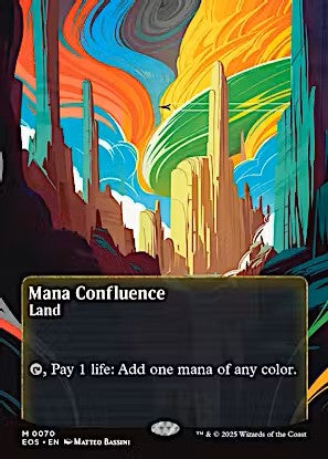 Mana Confluence 0070 Stellar Sights Borderless Poster – Edge of Eternities
