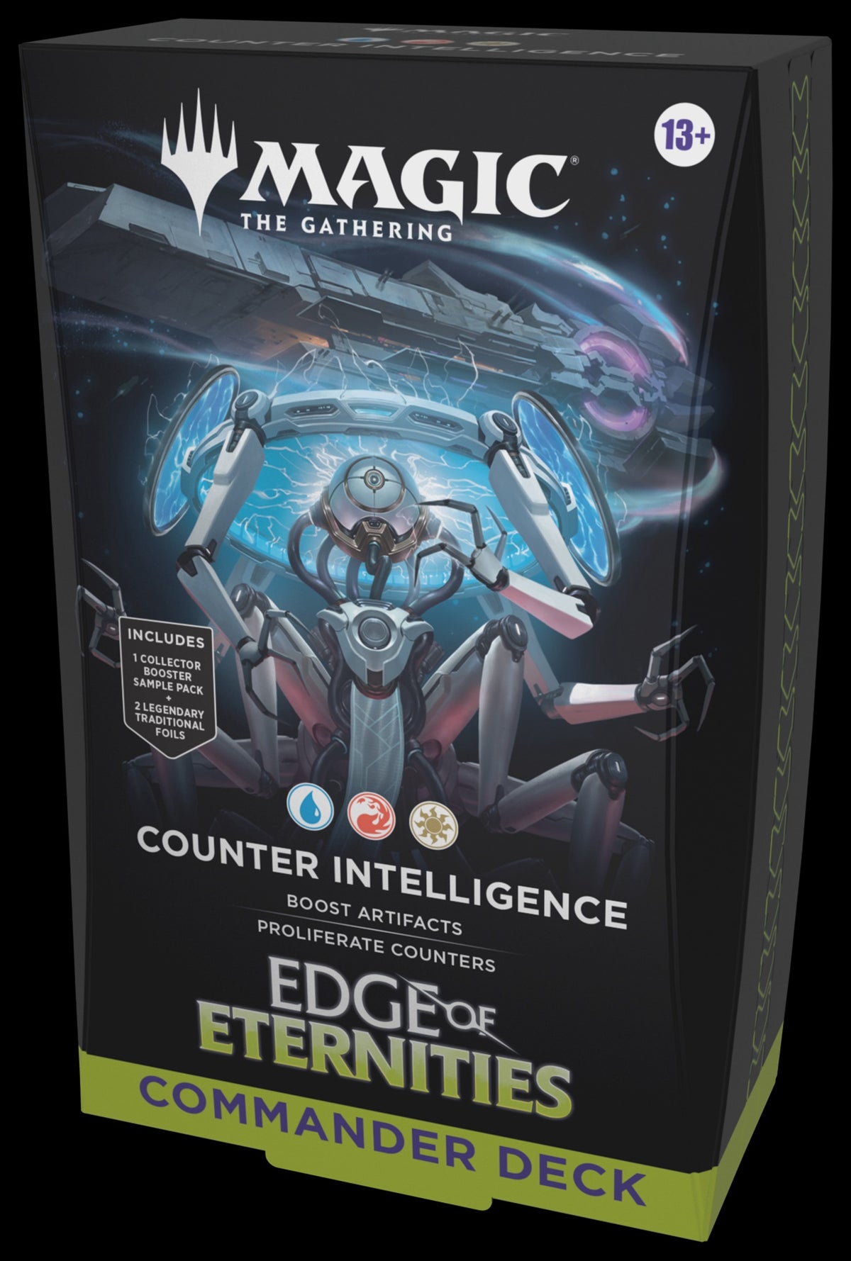 Magic The Gathering Edge of Eternities Commander Deck Counter Intelligence or World Shaper