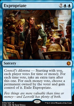 Magic: The Gathering Expropriate Foil – Conspiracy: Take the Crown Card