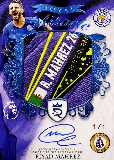 2026 Topps Royalty Premier League EPL Soccer Hobby Box – Pre-Order September 24