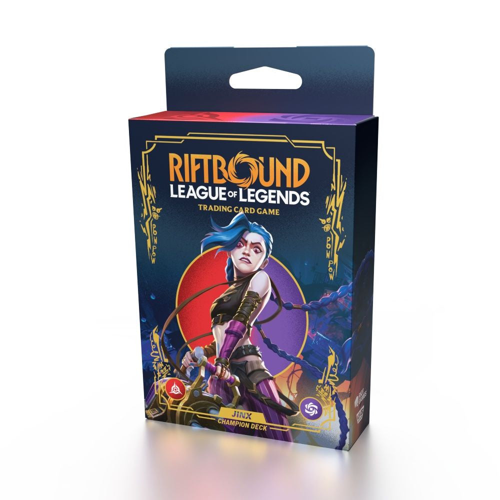 Riftbound League of Legends TCG Origins Jinx Champion Deck