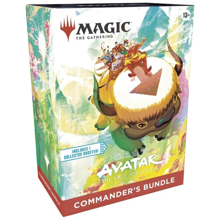Magic: The Gathering Avatar: The Last Airbender Commanders Bundle featuring four themed decks for each Nation.