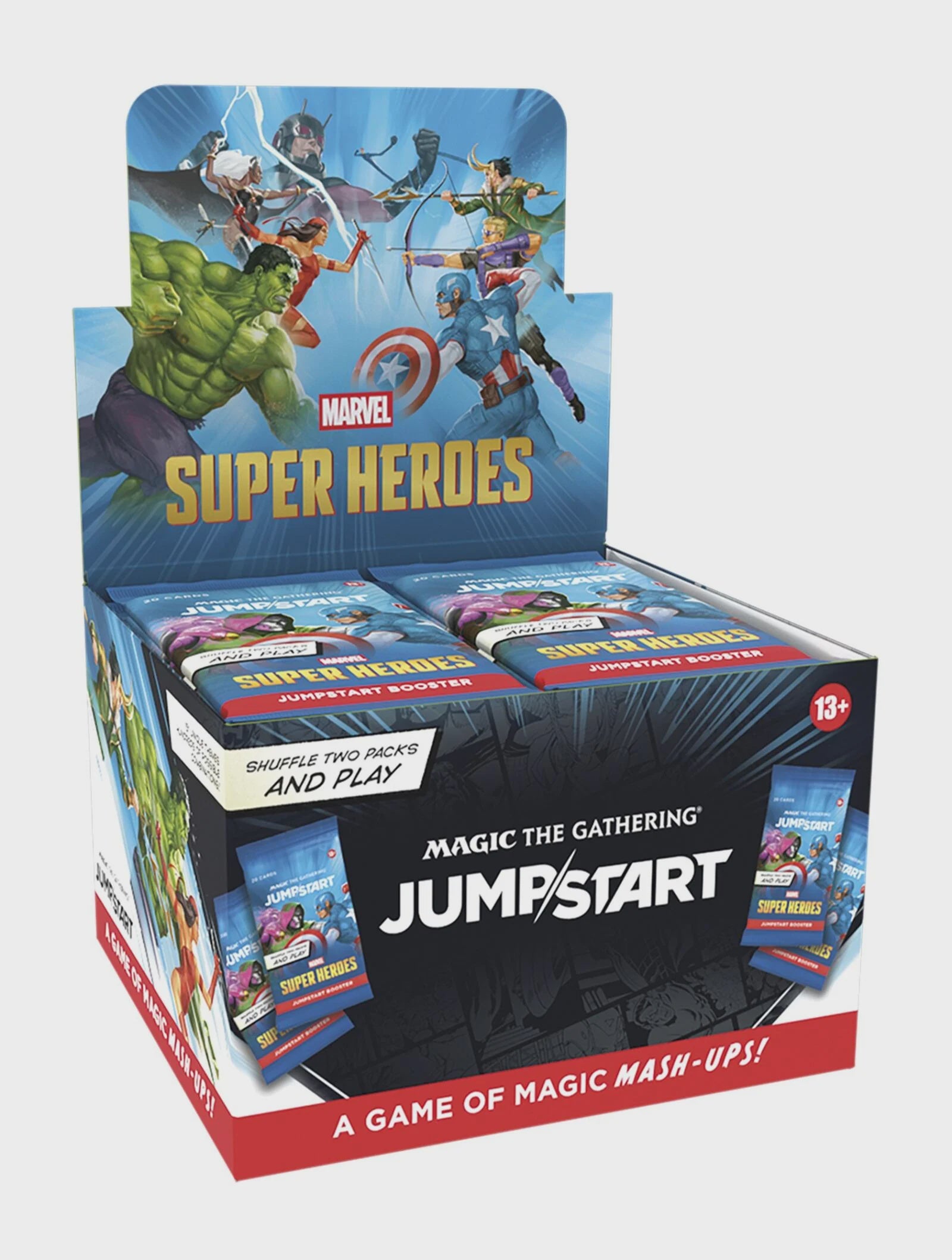 Magic The Gathering Marvel Super Heroes Jumpstart Booster Box sealed