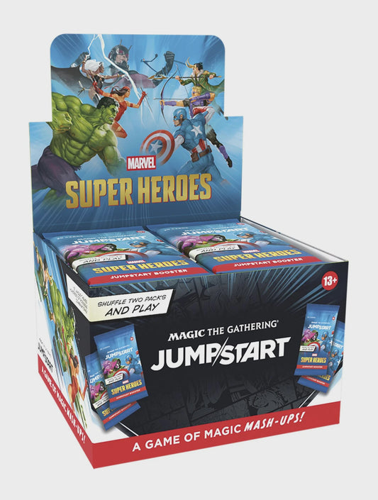 Magic The Gathering Marvel Super Heroes Jumpstart Booster Box sealed