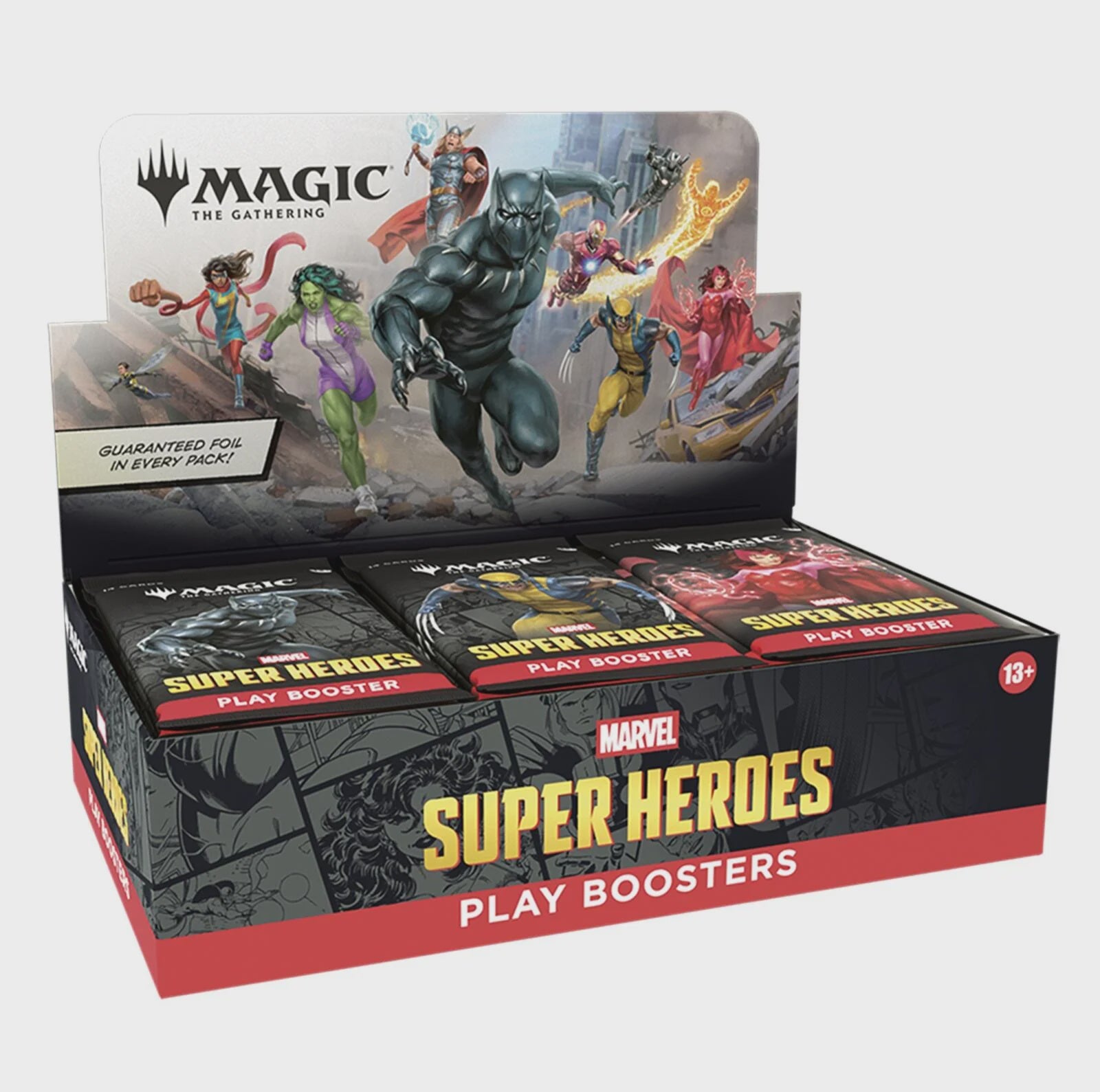 Magic The Gathering Marvel Super Heroes Play Booster Box sealed