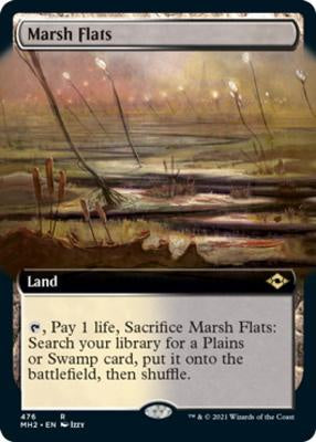 Marsh Flats – Extended Art Foil – Modern Horizons 2 Magic: The Gathering