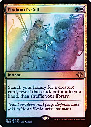 Eladamri's Call Modern Horizons #197 Foil Magic the Gathering card