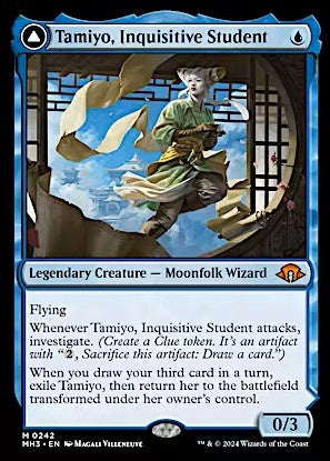 Tamiyo Inquisitive Student Modern Horizons 3 Magic: The Gathering