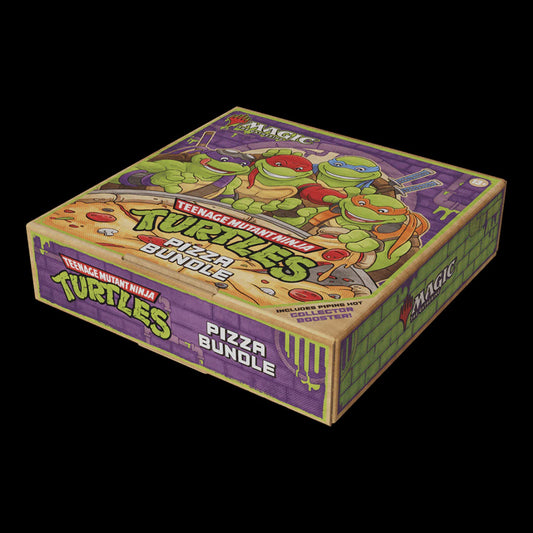 MTG Teenage Mutant Ninja Turtles Pizza Bundle sealed product box