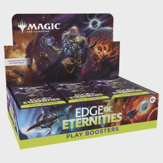 Magic: The Gathering Edge of Eternities Play Booster Box – 36 sealed packs, pre-order for August 1st release